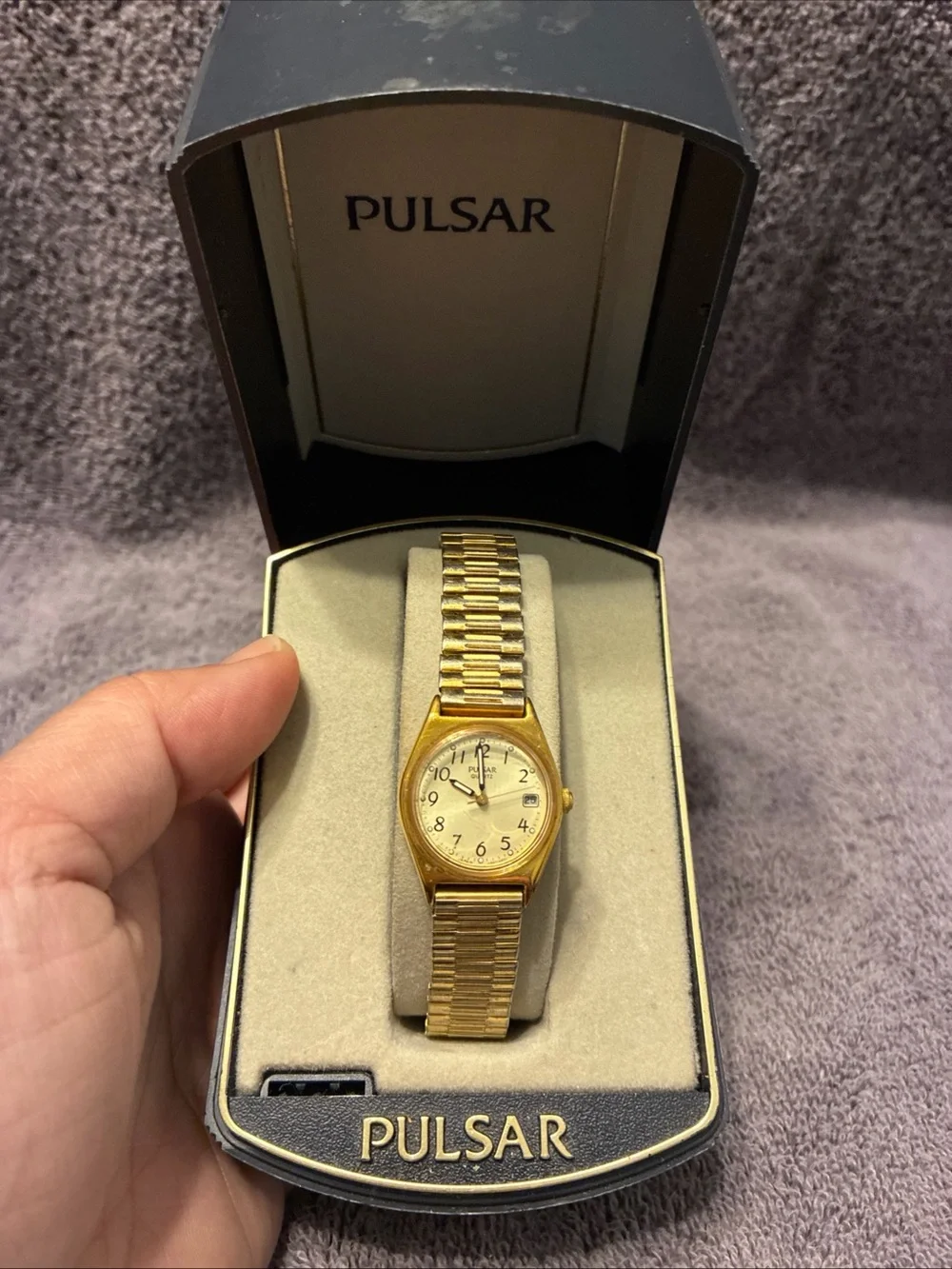 Pulsar Women’s Gold-Tone Dress Watch